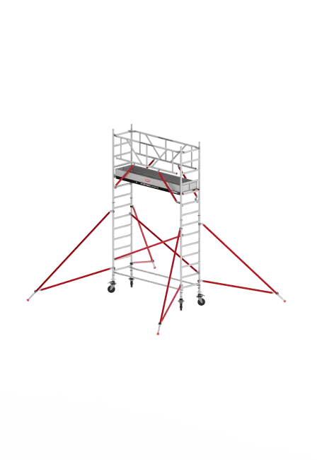 Betaalbaar Altrex ROLSTEIGER RS51-S WH=5,20M 75X185 - FIBER DECK VERSIE