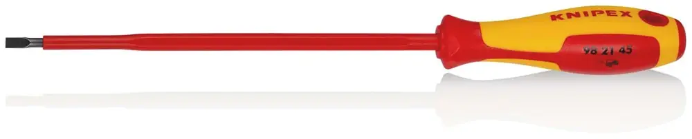 KNIPEX SCHROEVENDRAAIER SLEUF 4,5X0,8MM VDE Alleen Vandaag