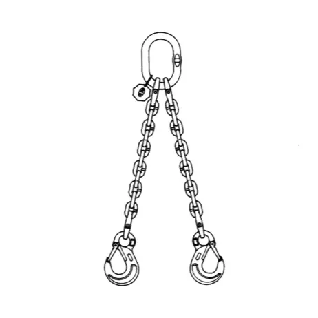 Gereduceerde Prijs Estil Ketting Tweesprong 4m 2 Ton - EK-8SC
