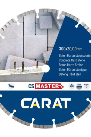 CARAT DIAMANTZAAG BETON 300x20,00MM, CS MASTER Speciale Aanbieding
