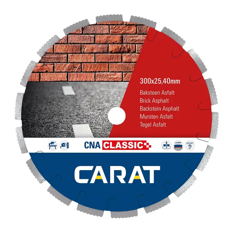 CARAT DIAMANTZAAG BAKSTEEN 300x30,00MM, CNA CLASSIC Shop Nu