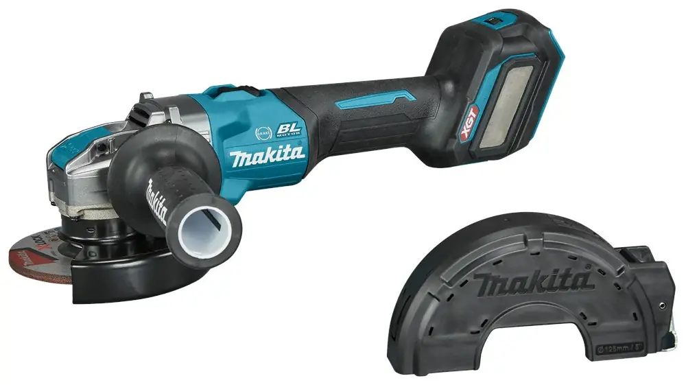 Laatste Versie MAKITA GA041GZ 40V MAX HAAKSE SLIJPER 125MM MET VASTZETSCHAKELAAR