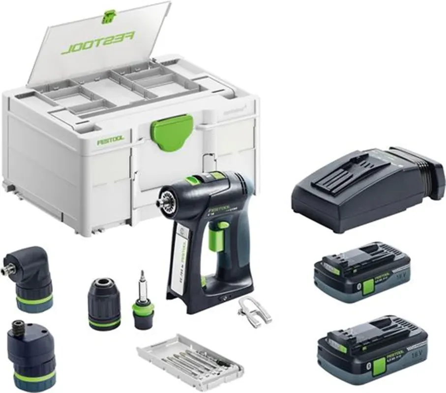 Beste Prijs Festool C 18 HPC4,0 I-SET BOOR-/SCHROEFMACHINE