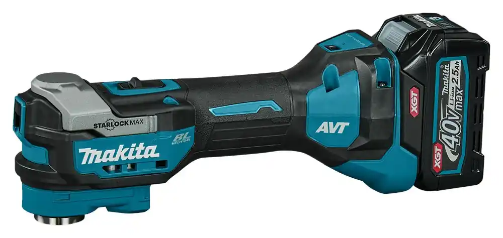 Beperkte Voorraad MAKITA TM001GD201 MULTITOOL 40V MAX MET ACCESSOIRE PAKKET EN ACCU‘S/LADER