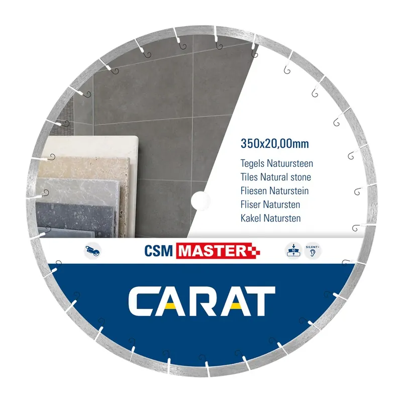 CARAT DIAMANTZAAG TEGELS 350x20,00MM, CSM MASTER Veilige Betaling