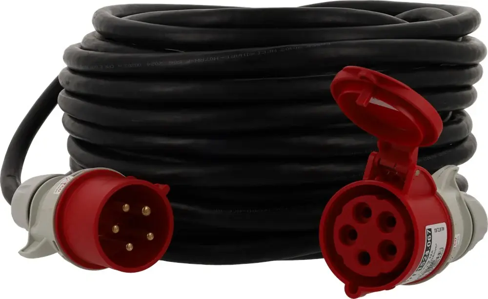 Direct Verzonden Kelfort Verlengkabel 25m 400V-32A 5x2,5mm2 - 1524063