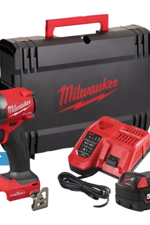 Goedkoop MILWAUKEE® M18 ONEPP2A3-502X SLAGBOORMACHINE GEN4 + M18 FUEL 1/4" SLAGSCHROEVENDRAAIER