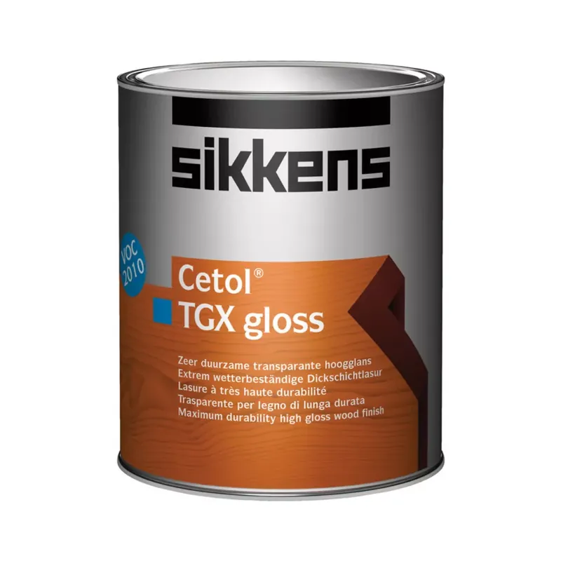 Sikkens Cetol TGX Gloss Duurzame hoogglanslak voor hout buiten Laatste Kans