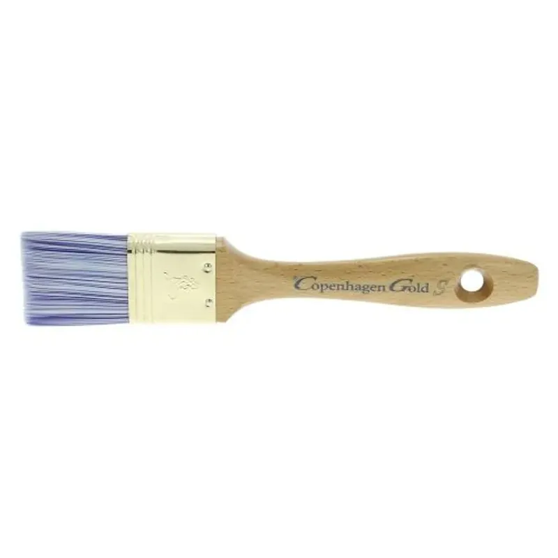 Copenhagen Gold Platte Alkyd Kwast 3 maat Goedkoop