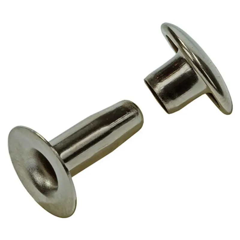 Express Levering Mack Messing Vernikkelde Klinknagels 5 stuks 4,2 x 12 mm
