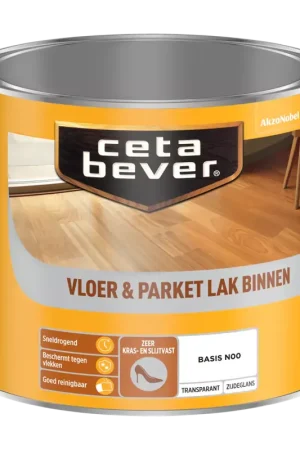 CetaBever Vloer- & Parketlak - op kleur gemengd - 2,5L Favoriet
