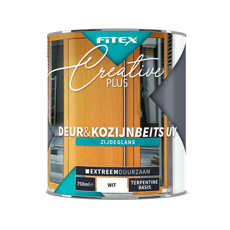 Fitex Creative Plus Deur & Kozijn Beits UV Zijdeglans Nieuw