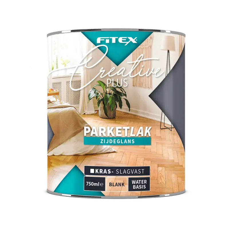 Fitex Creative PLUS Parketlak Zijdeglans Waterbasis Beperkt Aanbod