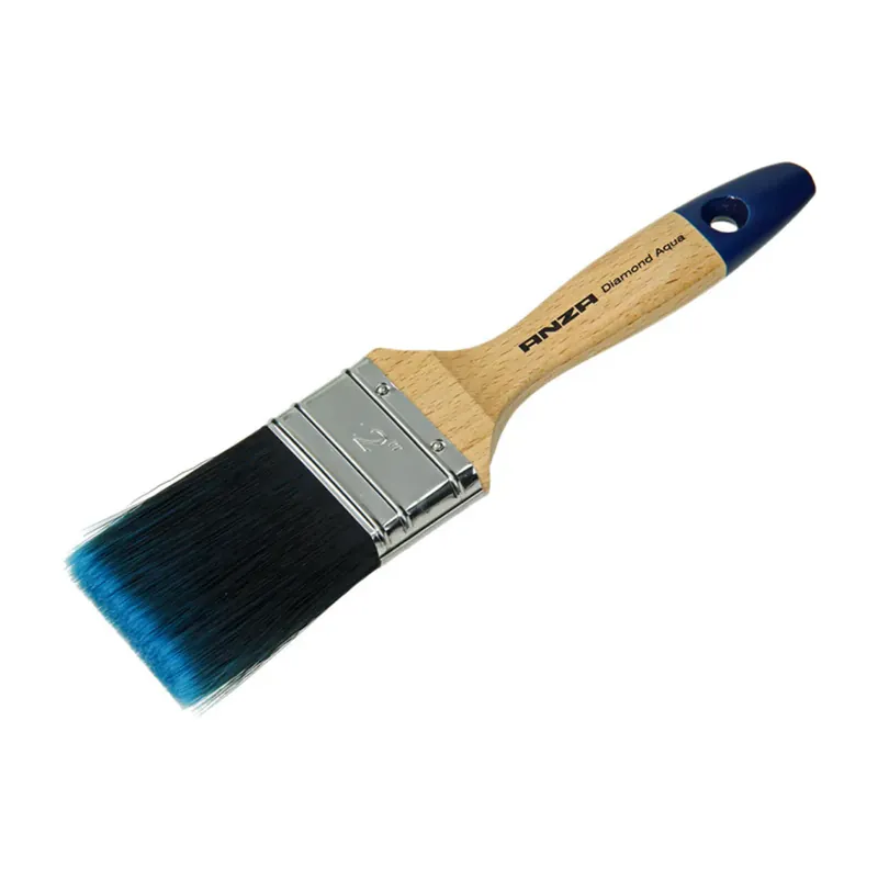 Laatste Versie Anza Diamond Aqua platte kwast 2 inch