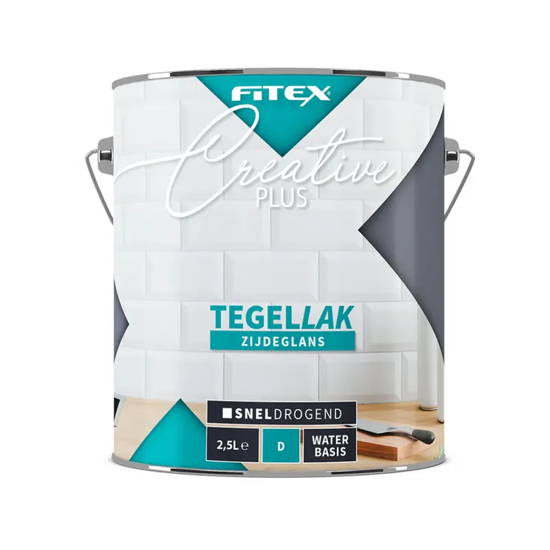 Goedkoop Fitex Creative Plus Tegellak Zijdeglans