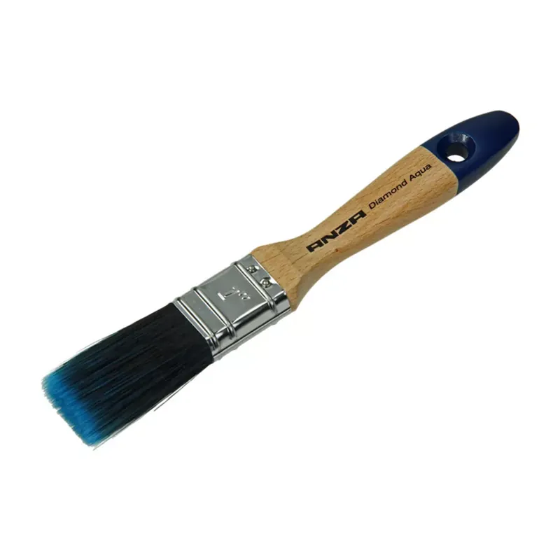 Koopje Anza Diamond Aqua platte kwast 1 inch