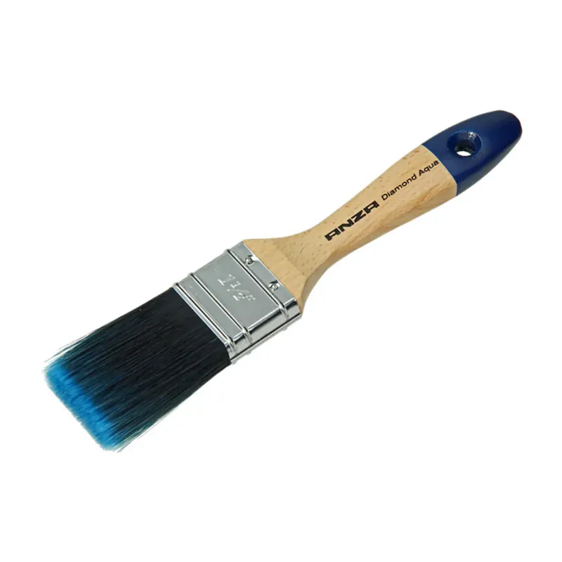 Populair Anza Diamond Aqua platte kwast 1,5 inch