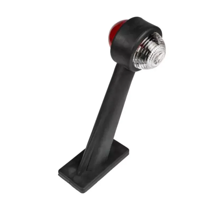 Benson Breedtelamp Rubber Schuine Positie Rood en Wit Actieprijs