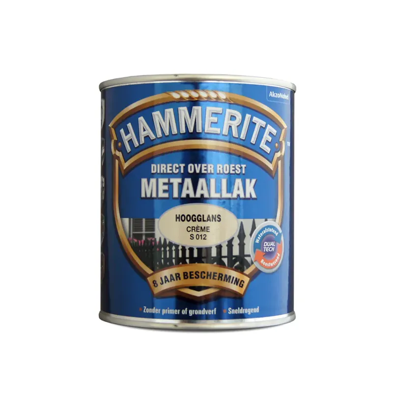 Koop Vandaag Hammerite Hoogglans Grijs S018 750 ml