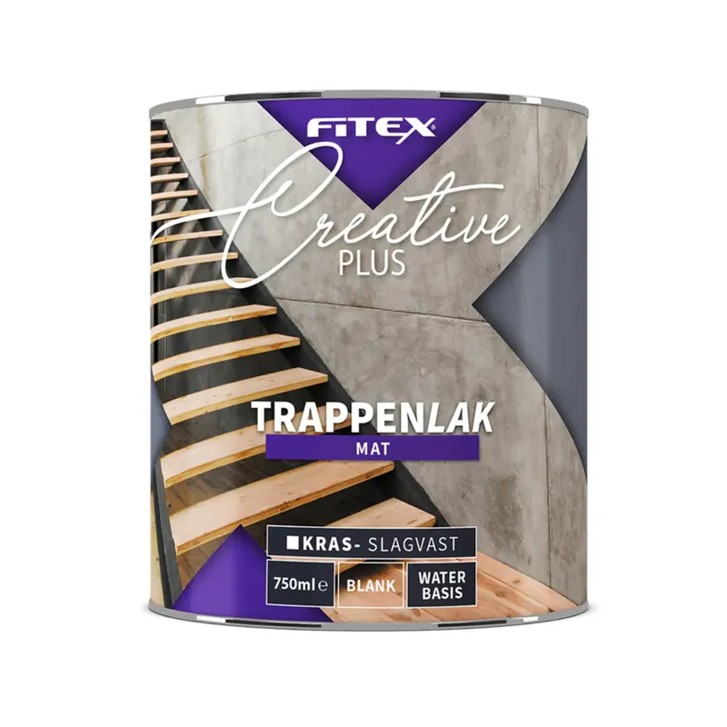 Fitex Creative Plus Trappenlak Mat Transparant Populair