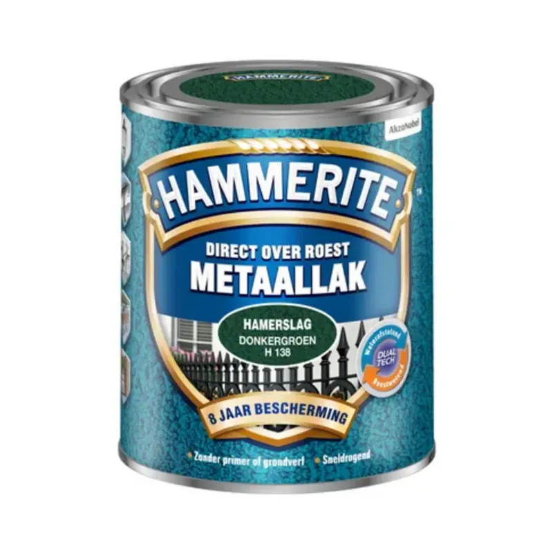 Hammerite Hamerslag Donkerblauw H128 Hoge Kwaliteit
