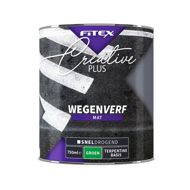 Tijdelijk Beschikbaar Fitex Creative PLUS Wegenverf Mat