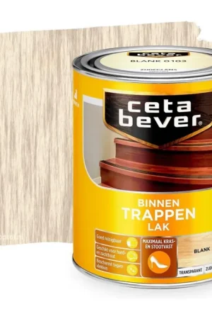 CetaBever Binnen Trappenlak Anti-Slip Blank Snelle Levering