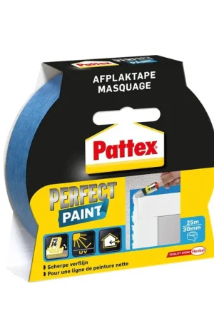 Direct Beschikbaar Pattex Perfect Paint Afplaktape 30 mm x 25m