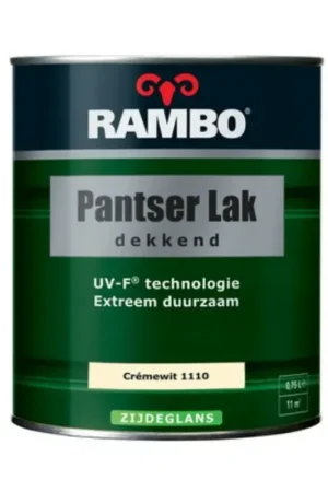 Alleen Vandaag Rambo Pantserlak Crèmewit Zijdeglans 750 ml
