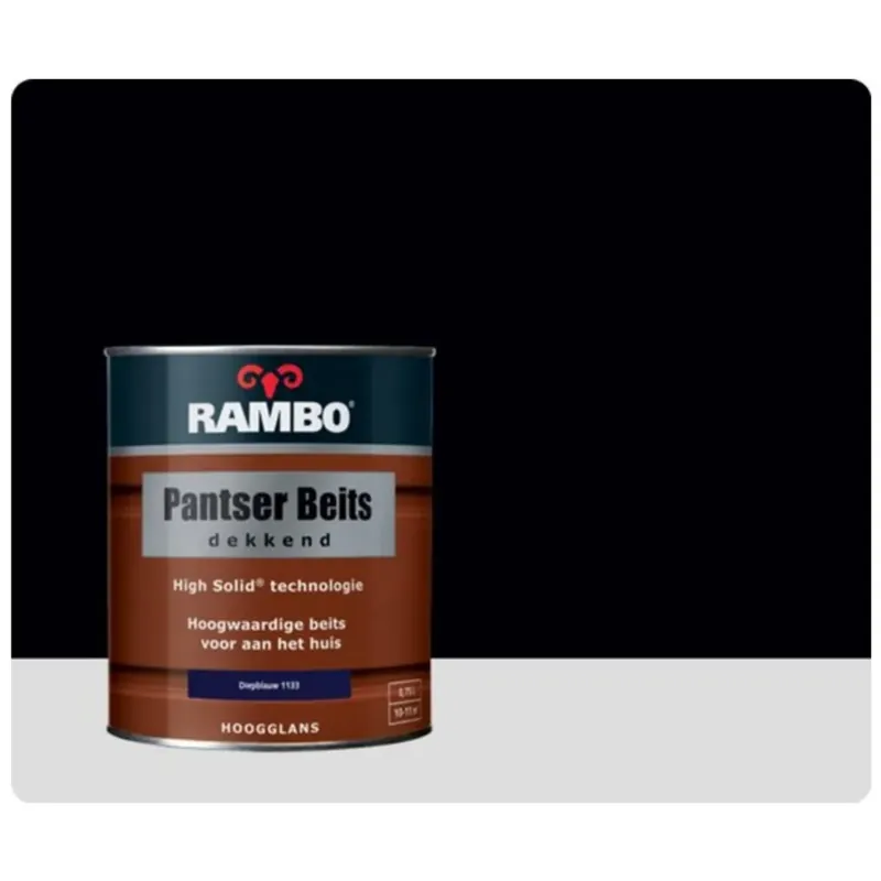 Rambo Pantser Beits Dekkend Diepblauw 1133 Hoge Kwaliteit