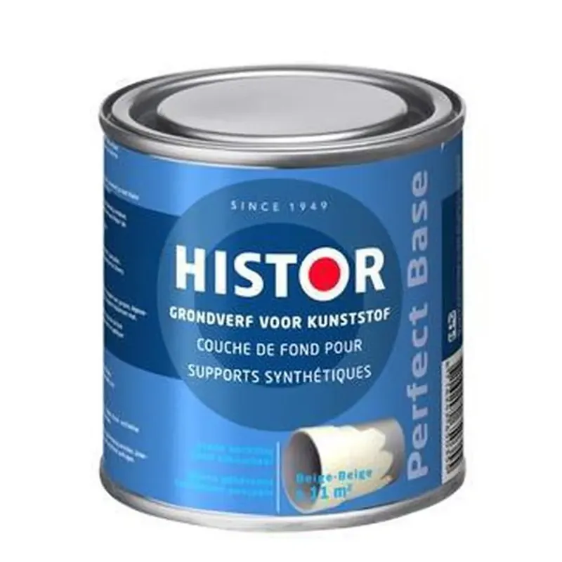 Histor P.B Grondverf Kunststof Beige 0,25L Populair