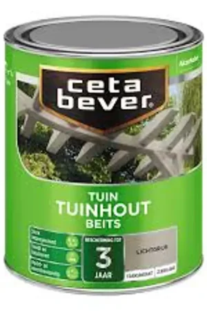 CB tuinhoutbeits lichtgrijs ZG 0,75l Laatste Kans