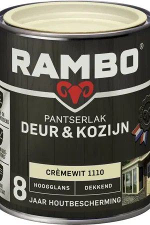 pantserlak deur en kozijn dekkend HG cremewit 1110 0.75L Koop Vandaag