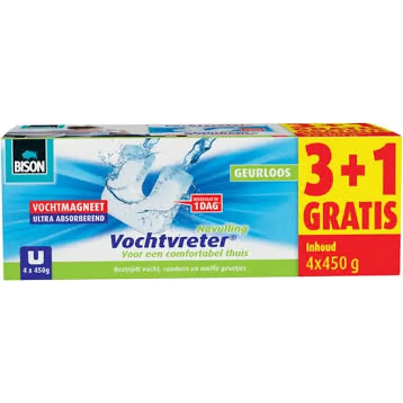 Bison Vochtvreter Magneetnavulling 3+1 Nu Kopen