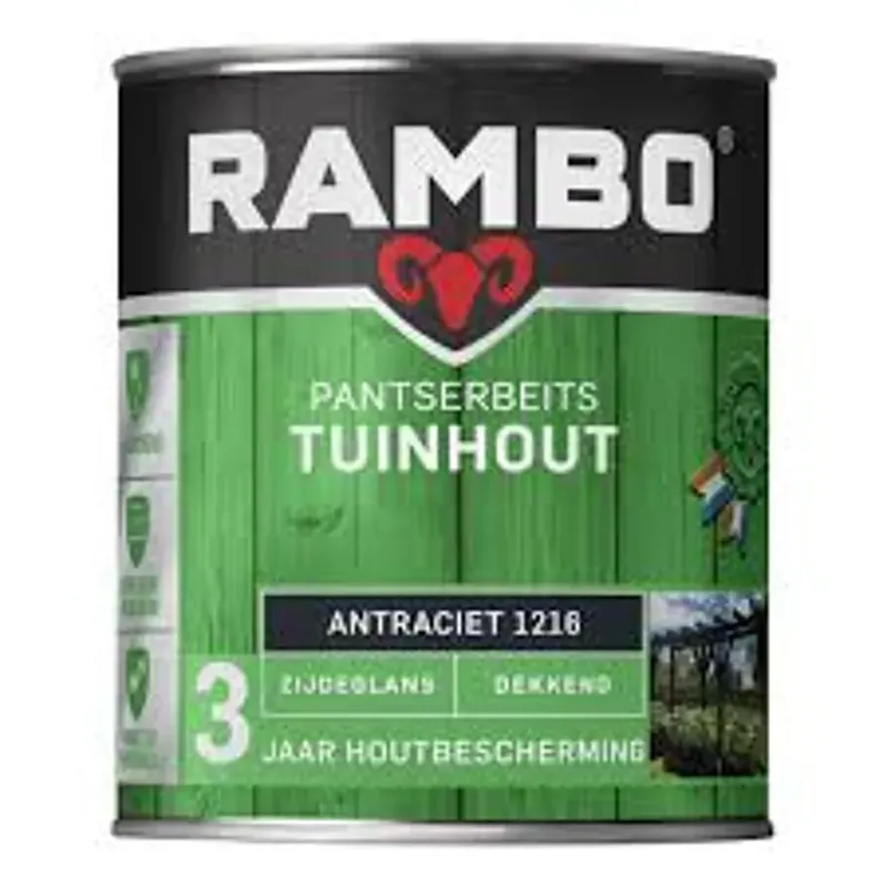 pantserbeits tuinhout dekkend ZG antraciet 1216 0,75L Bestel Nu