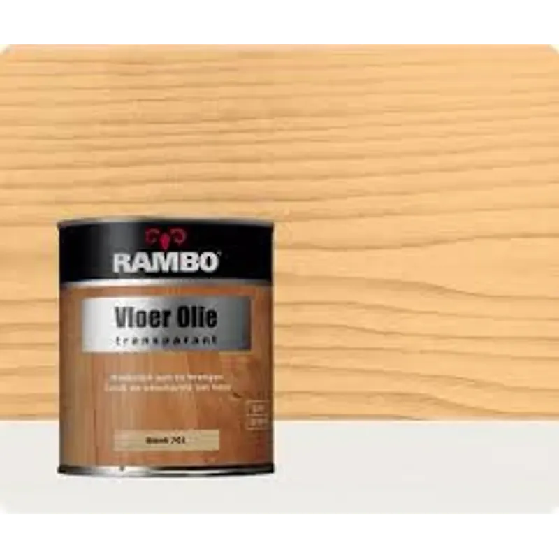 Meest Verkocht rambo vloerolie transparant blank 701 0,75 ml