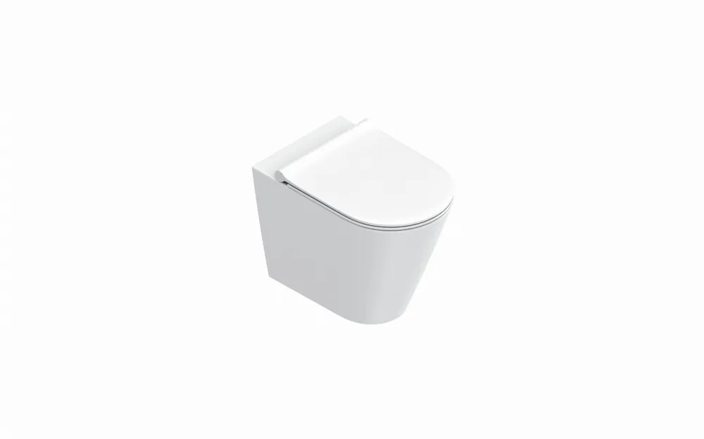 Merkproduct Catalano Zero Tonalita staand toilet 55x35 cm mat wit randloos diepspoel 0114550021