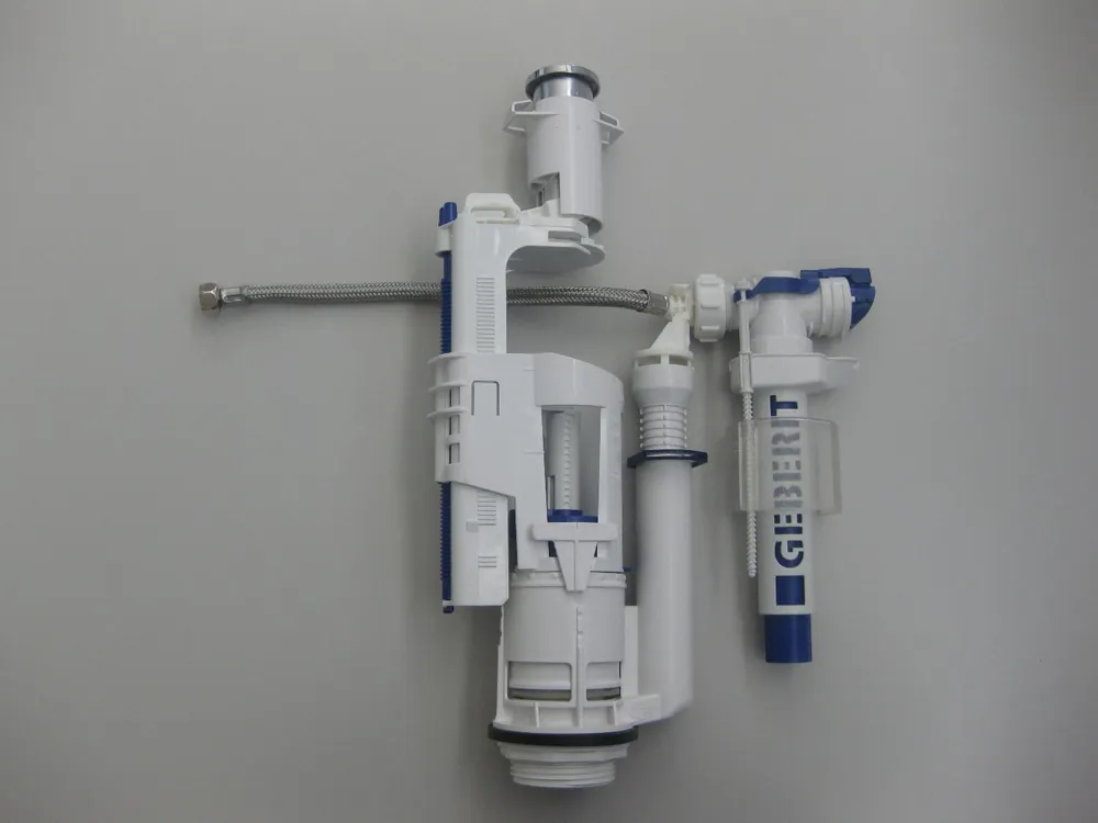 Catalano, Zero/Sfera spoelsysteem voor closetcombinatie. Met dubbele spoeling 3 en 4,5 liter, verchroomde spoeltoets Gratis Retour
