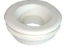 Seizoensaanbieding De Beer euromanchet 62S 55 mm wit TPE, 28-32 mm pijp