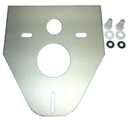 De Beer isolatieset BASIC voor Wand-WC 5 mm helder wit dik schuim met bevestigingsmateriaal 125135001 Tijdelijk Beschikbaar