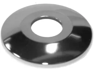Dagaanbieding De Beer, kraanrozet, chroom, buitendiameter 60mm, binnendiameter 18mm, 3/8x5mm
