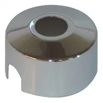 Veilige Betaling De Beer, kraanrozet, chroom, buitendiameter 60mm, binnendiameter 21.5mm, 1/2"-40mm