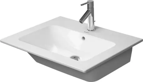 Beste Prijs Duravit Starck Me meubelwastafel m. 1 kraangat m. overloop 63x49cm wit 2336630000