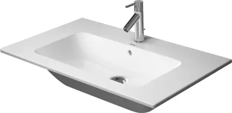 Beperkt Aanbod Duravit Starck Me meubelwastafel m. 1 kraangat m. overloop 83x49cm wit 2336830000