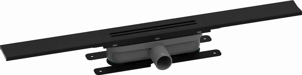 Dagaanbieding Easy Drain R-Line Clean 80 cm mat zwart RVS douchegoot DN40 RLCED800MB