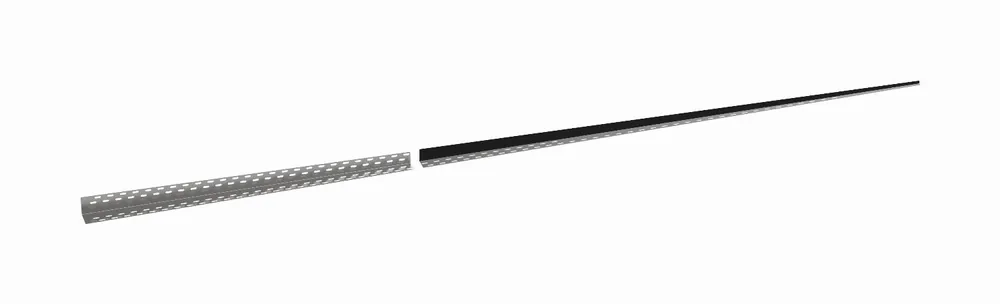 Direct Verzonden Easy Drain Turn Afschotprofiel zwartprofiel is zowel links ET-1300B