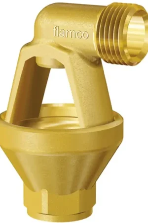 Flamco Trechter 1/2" messing Gratis Retour