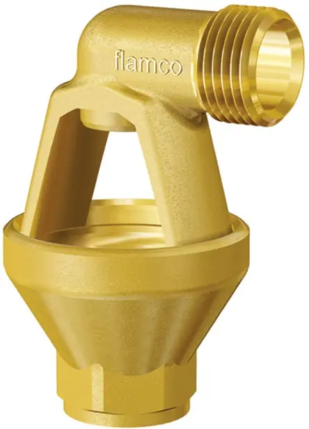 Flamco Trechter 1/2" messing Gratis Retour
