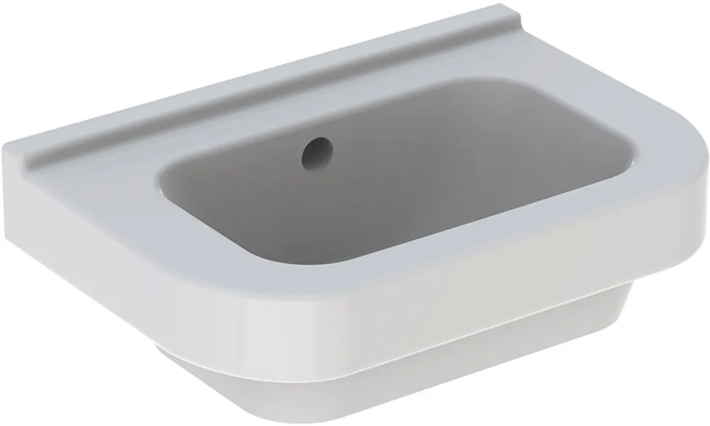 Laatste Kans Geberit 300 Basic fontein z. kraangat m. overloop 36x25x15cm wit S8400105000G