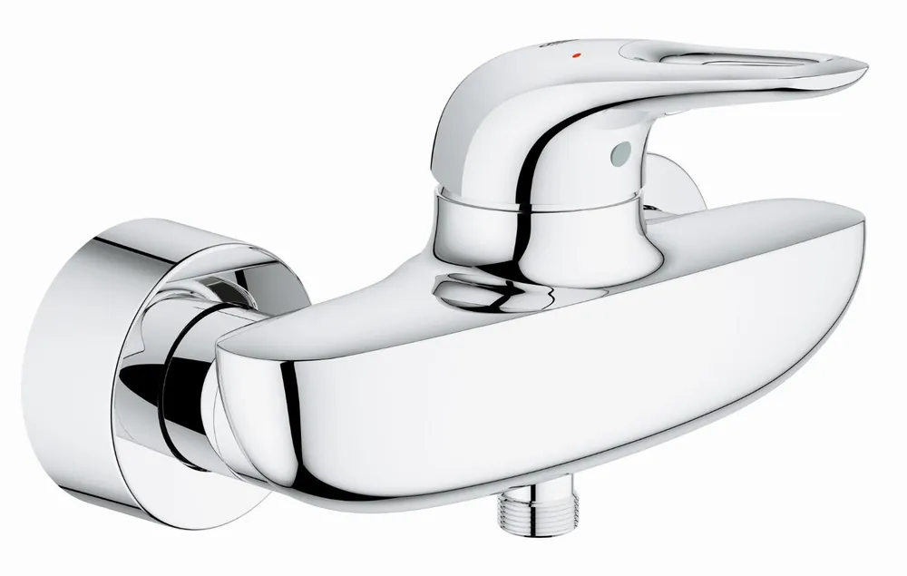 Grohe Eurostyle New douchekraan z. omstel m. koppelingen m. open greep HOH=15cm chroom 33590003 Nu Kopen
